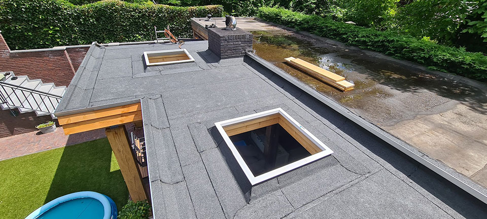 Bitumen dakbedekking